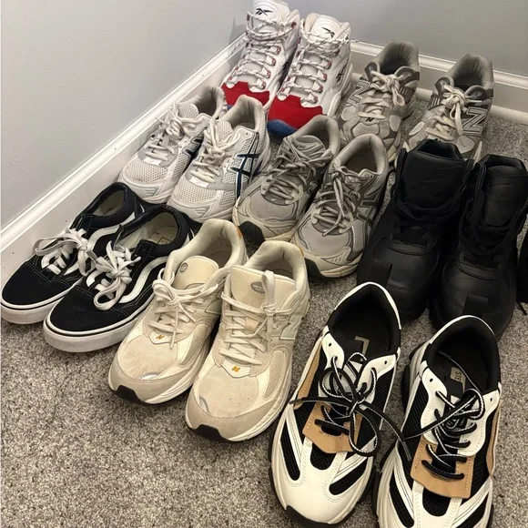 Asics | Shoes | Asics Black And White Athletic Shoes Sleek  display picture 1